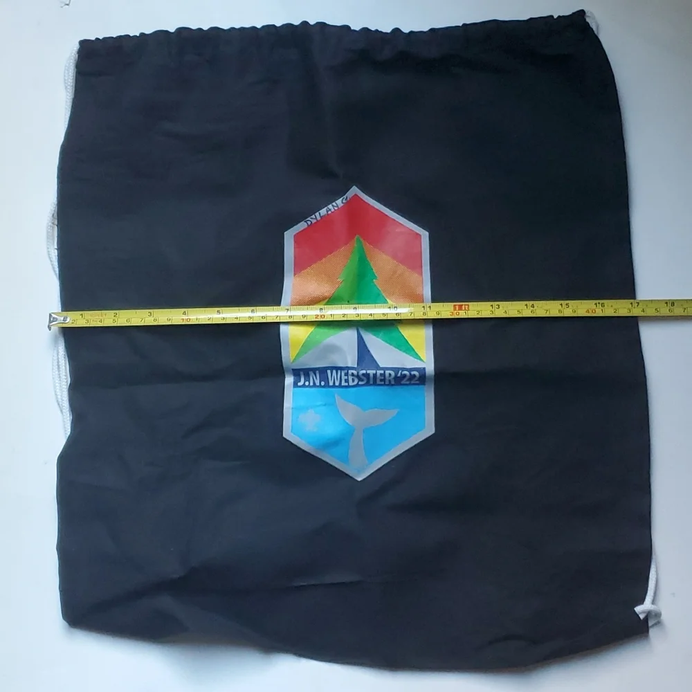 BoyScouts J.N. Webster 22  Cotton Drawstring Bag